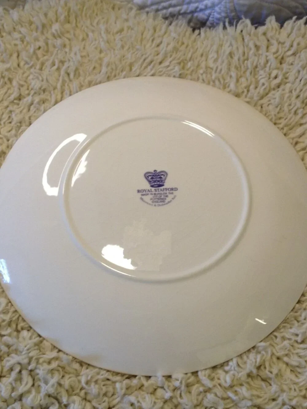 Royal Stafford England Plate/Wall Deco Paris City Scenes Avant Garde Cottagecore